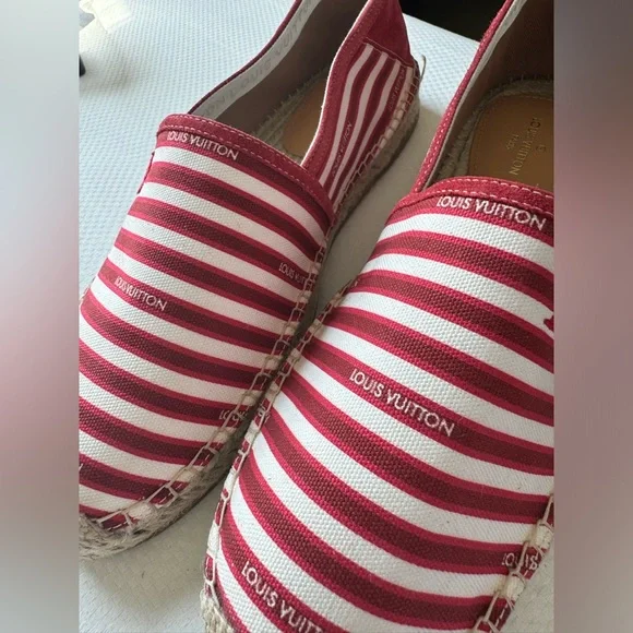 🙏LV Bidart Espadrille Shoes-Size8 - Picture 8 of 17